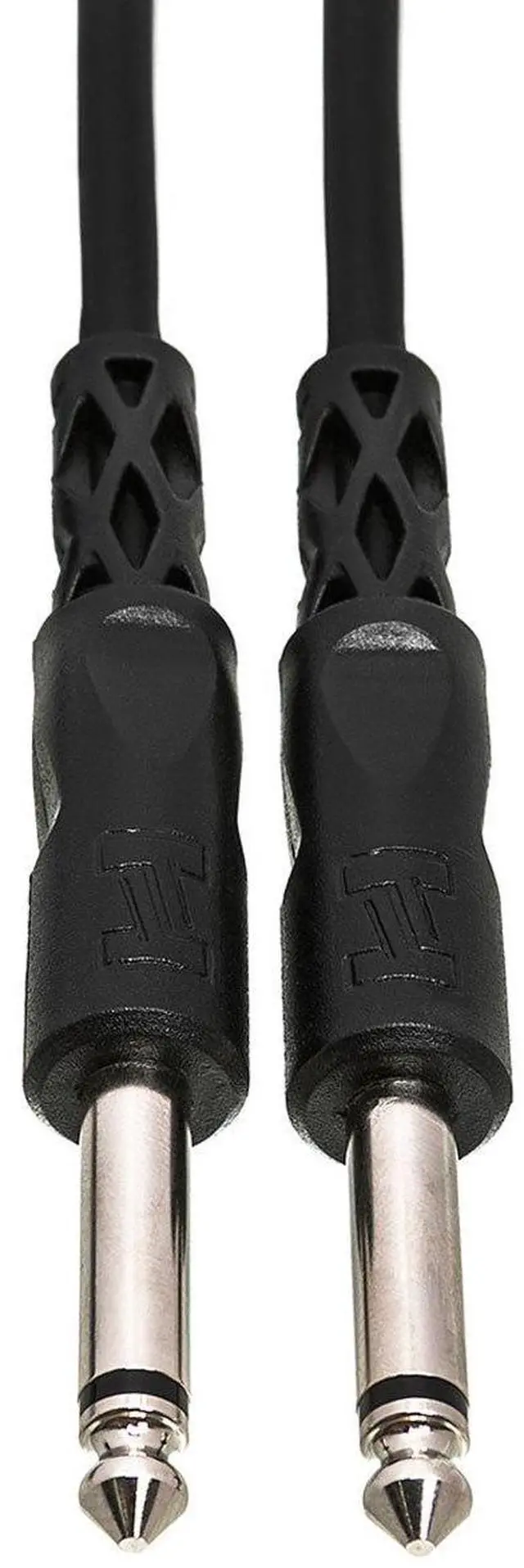 Alt view image 4 of 4 - Hosa Technology 1' 1/4" Male Phone to 1/4" Male Phone Audio Interconnect Cable