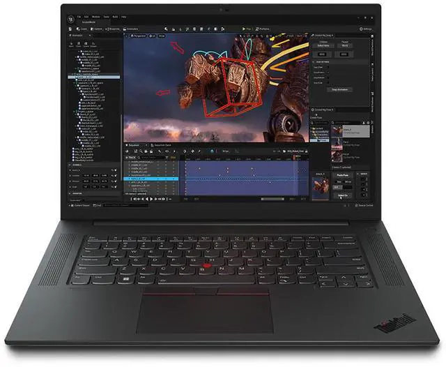 Alt view image 14 of 20 - Lenovo ThinkPad P1 Gen 6 16.0"  Intel Core i7-13700H NVIDIA RTX A1000 32GB Memory 1TB Storage Windows 11 Pro 21FV001BUS