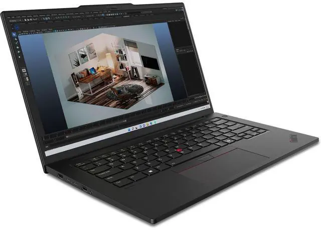 Alt view image 11 of 15 - Lenovo ThinkPad P1 Gen 6 14.5" Intel Core Ultra 7 155H NVIDIA RTX 500 Ada Generation 16GB Memory 512GB SSD Windows 11 Pro 21G20023US