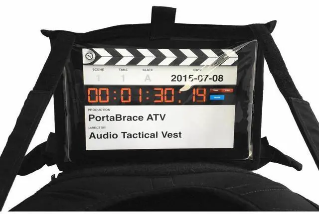 Alt view image 4 of 4 - Porta Brace Audio Tactical Vest for Sound Devices 633 and Zaxcom Maxx Audio Mixer
