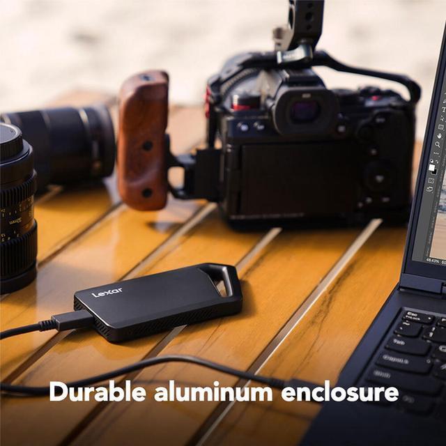 Alt view image 6 of 7 - Lexar 4TB Professional SL600 USB 3.2 Gen 2x2 Portable SSD  LSL600X004T-RNBNG