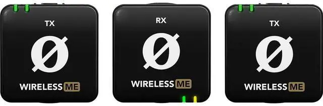 Alt view image 9 of 14 - RODE Wireless ME Dual Compact Digital Wireless Microphone System (2.4 GHz, Black)