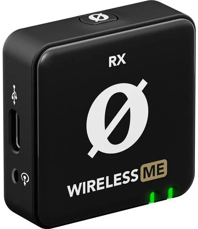 Alt view image 11 of 14 - RODE Wireless ME Dual Compact Digital Wireless Microphone System (2.4 GHz, Black)