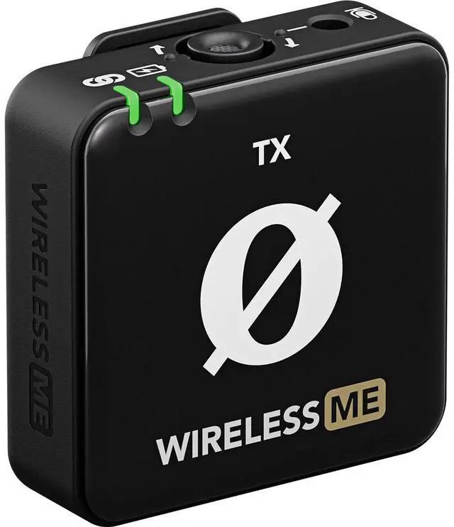 Alt view image 13 of 14 - RODE Wireless ME Dual Compact Digital Wireless Microphone System (2.4 GHz, Black)