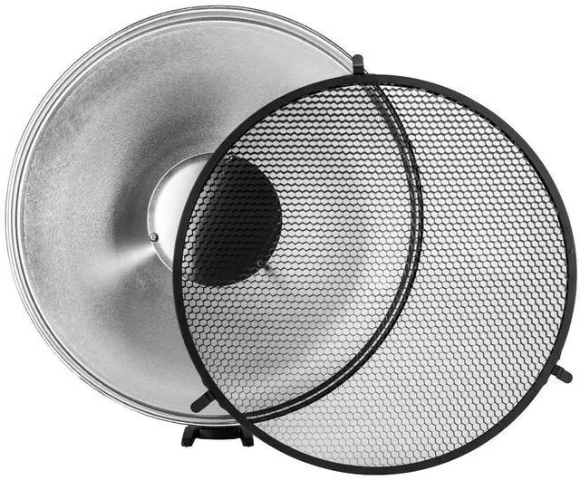 Alt view image 4 of 7 - Flashpoint Flashpoint StreakLight 12" Beauty Dish with Grid Set (Replacement for Godox AD-36)