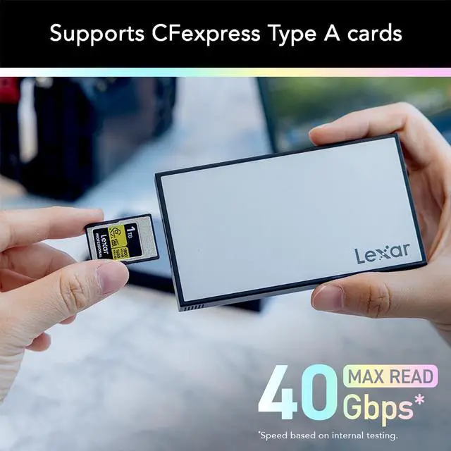 Alt view image 2 of 6 - Lexar 2TB Professional Workflow Portable SSD  LPWF7502T-2ANGL