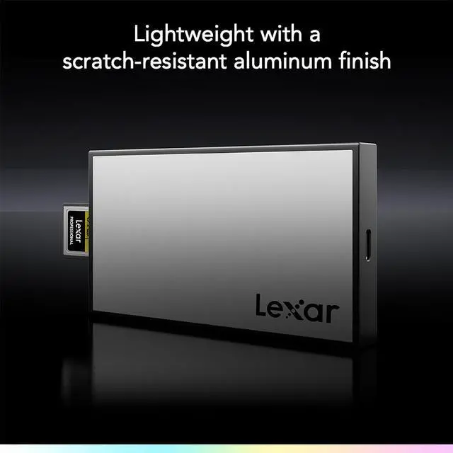 Alt view image 3 of 6 - Lexar 2TB Professional Workflow Portable SSD  LPWF7502T-2ANGL