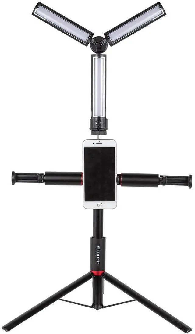 Alt view image 4 of 7 - SmallRig simorr ST30 Multifunctional Live Streaming Tripod