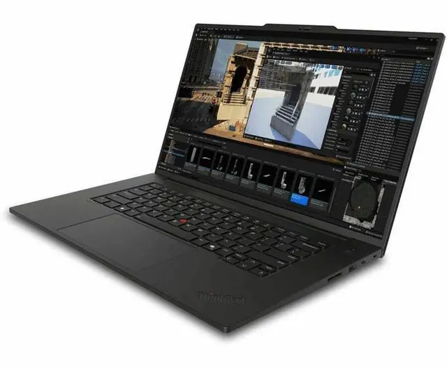 Alt view image 12 of 15 - Lenovo ThinkPad P1 Gen 7 16.0" Touch Screen Intel Core Ultra 7 155H NVIDIA RTX 1000 Ada Generation 32GB Memory 1TB SSD Windows 11 Pro 21KV000PUS