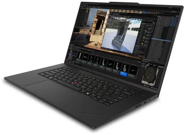 Alt view image 11 of 15 - Lenovo ThinkPad P1 Gen 7 16.0" Touch Screen Intel Core Ultra 7 155H NVIDIA RTX 2000 Ada Generation 32GB Memory 1TB SSD Windows 11 Pro 21KV0006US