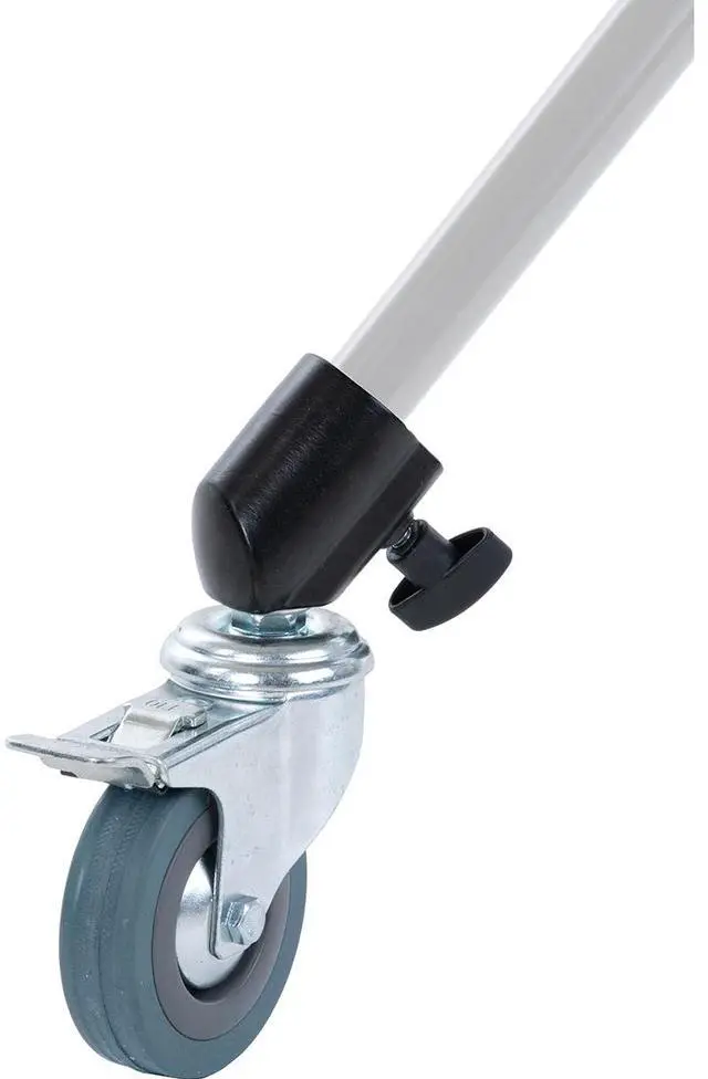 Alt view image 5 of 6 - Flashpoint Locking Caster Set for Light Stands w 22mm Diameter Legs - Set of 3