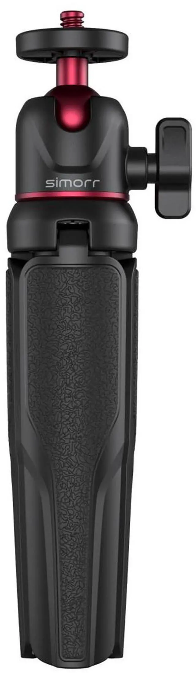 Alt view image 7 of 7 - SmallRig simorr Vigor VK-20 Vlog Tripod Kit with Single Cold-Shoe Phone Clamp, Kaimu Black