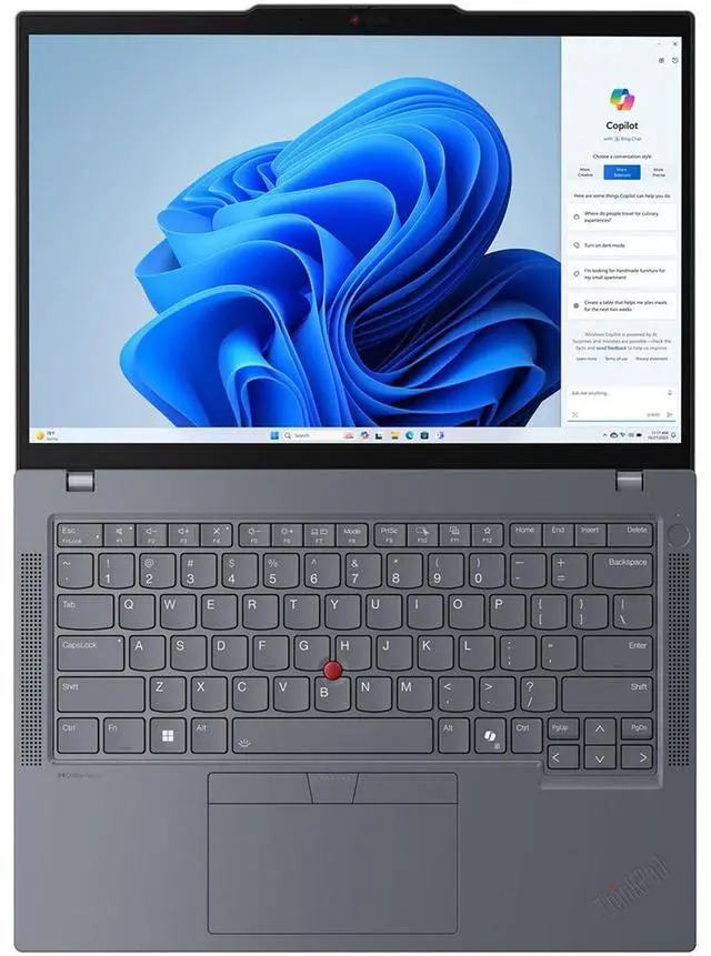 Alt view image 20 of 20 - Lenovo ThinkPad T14 Gen 5 14.0" AMD Ryzen 5 8540U AMD Radeon 740M 16GB Memory 256GB SSD Windows 11 Pro 21MC000NUS