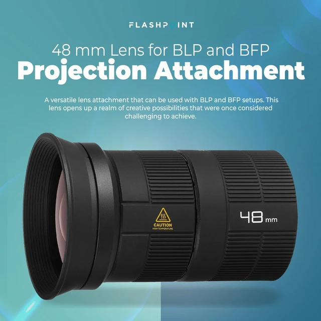 Alt view image 2 of 7 - Flashpoint 48mm Lens for BLP and BFP Projection Attachment