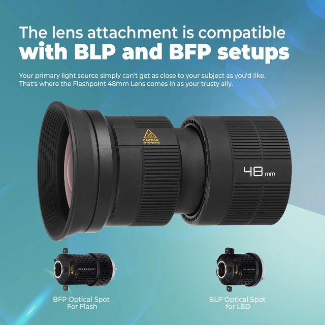 Alt view image 4 of 7 - Flashpoint 48mm Lens for BLP and BFP Projection Attachment