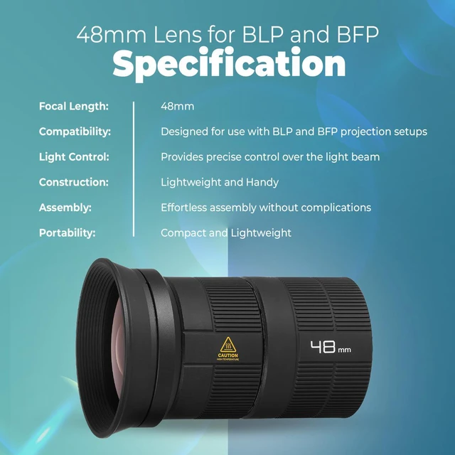Alt view image 7 of 7 - Flashpoint 48mm Lens for BLP and BFP Projection Attachment