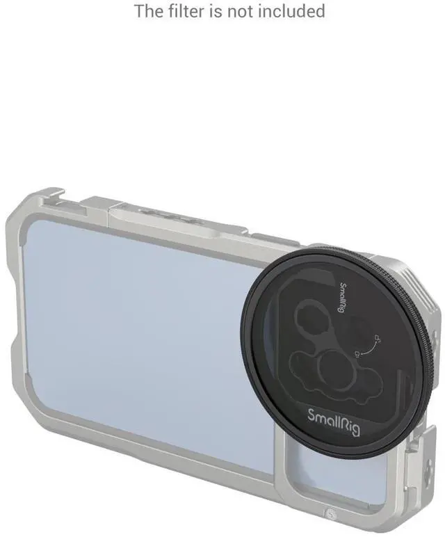 Alt view image 2 of 7 - SmallRig 67mm Smartphone Filter Ring Adapter, M-Mount