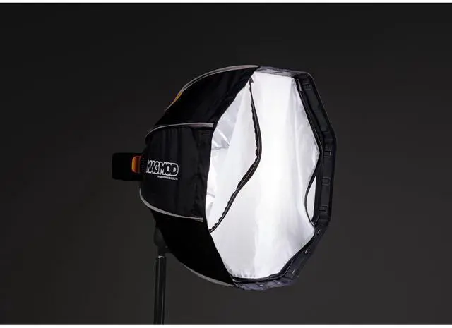 Alt view image 10 of 14 - MagMod MagBox PRO 24"" Octa Softbox with Integrated Gel Slot and Storage Pocket for Fabric Diffuser | Compatible with Speedlight Flashes and Strobes