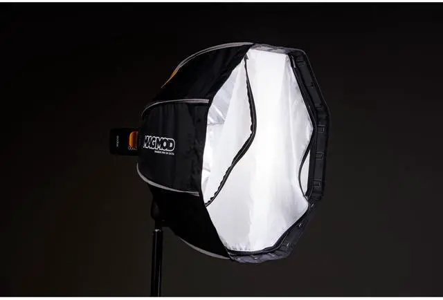 Alt view image 11 of 14 - MagMod MagBox PRO 24"" Octa Softbox with Integrated Gel Slot and Storage Pocket for Fabric Diffuser | Compatible with Speedlight Flashes and Strobes