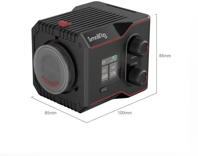 Alt view image 5 of 7 - SmallRig RC 60B 60W Bi-Color COB LED Video Light