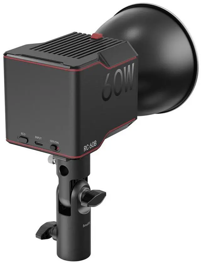 Alt view image 6 of 7 - SmallRig RC 60B 60W Bi-Color COB LED Video Light