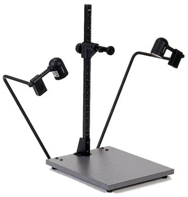 Main image of Kaiser Repro Kid Copy Stand Kit with 23.25" Column, Grid Baseboard & Light Set with 2 Sockets