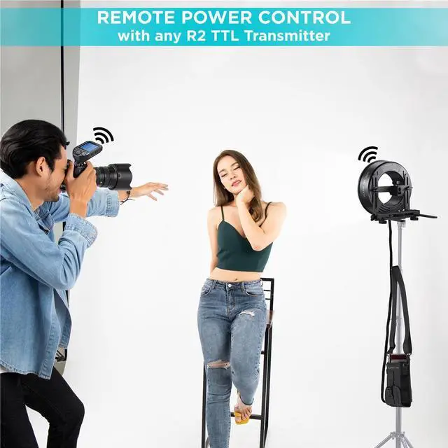 Alt view image 4 of 7 - Flashpoint R200 Ring Flash Head Kit for eVOLV200 and 200 Pro Pocket Flash