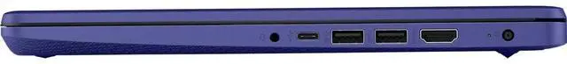 Alt view image 20 of 20 - HP 14 Series 14" Touchscreen Laptop - Intel Celeron N4020 - 4GB RAM - 64GB eMMC - Windows 10 Home in S mode- Indigo Blue  14-dq0050nr (47X80UA#ABA)
