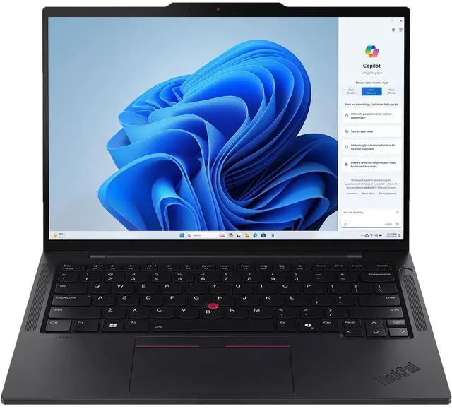 Alt view image 10 of 16 - Lenovo ThinkPad T14s Gen 5 14.0" Touch Screen Intel Core Ultra 7 165U 32GB Memory 1TB SSD Windows 11 Pro 21LS004FUS