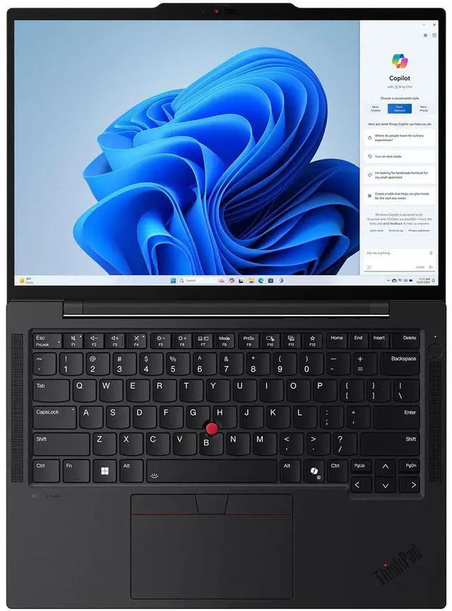Alt view image 15 of 16 - Lenovo ThinkPad T14s Gen 5 14.0" Touch Screen Intel Core Ultra 7 165U 32GB Memory 1TB SSD Windows 11 Pro 21LS004FUS