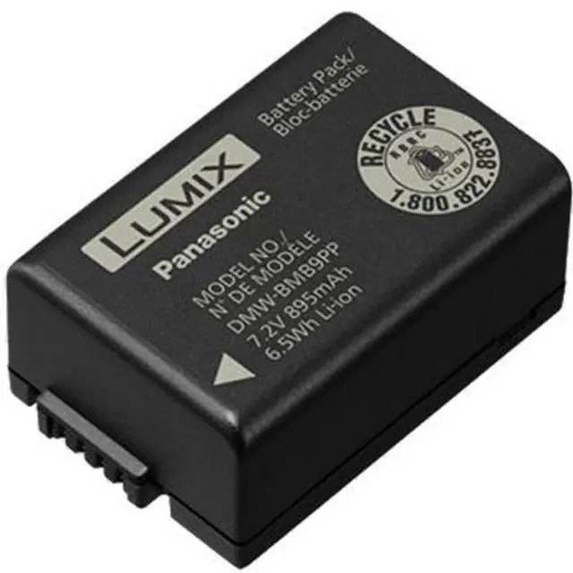 Alt view image 8 of 8 - Panasonic DMW-BMB9 Rechargeable Lithium-Ion Battery for Select Panasonic Camera