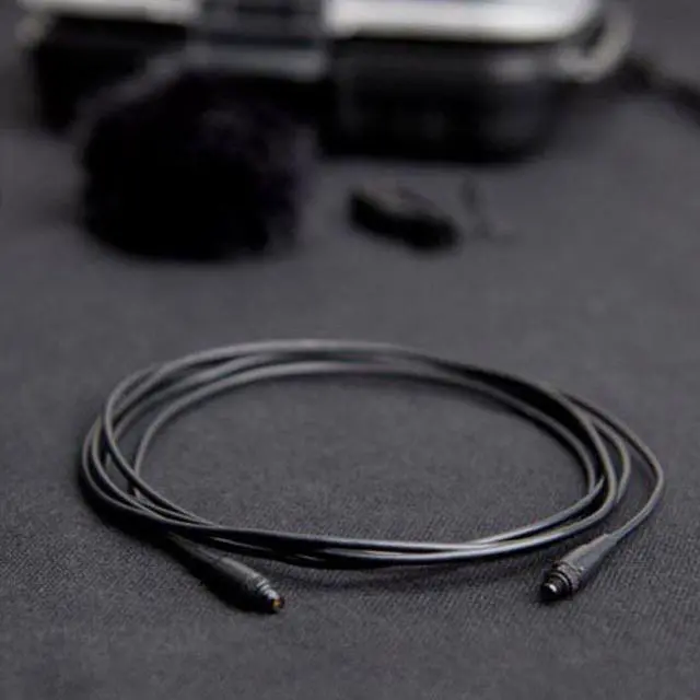 Alt view image 2 of 2 - Rode MiCon Cable (1.2m) 4' for HS1, Pinmic and Lavalier Mics - Black