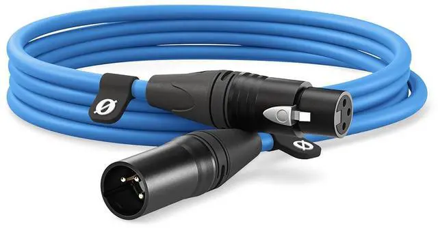 Main image of RDE XLR-3 Premium XLR Cable (3m Blue)