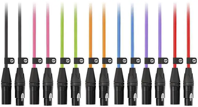 Alt view image 4 of 4 - RDE XLR-6 Premium XLR Cable (6m, Orange)