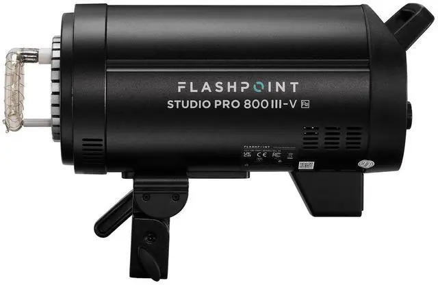 Alt view image 3 of 7 - Flashpoint Studio Pro 800 III-V 800Ws R2 Monolight Flash w/Lamp and Bowens Mount