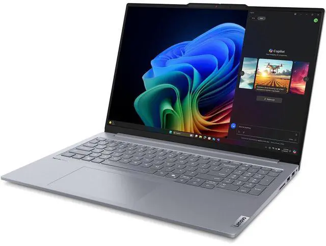 Alt view image 13 of 16 - Lenovo ThinkBook 16 Gen 7 16.0" Qualcomm Snapdragon X Plus X1P-42-100 Qualcomm Adreno 16GB Memory 512GB SSD Windows 11 Pro 21NH000JUS