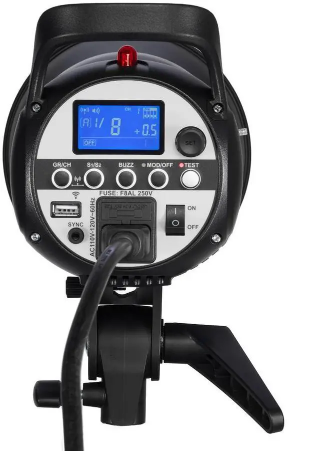 Alt view image 4 of 7 - Flashpoint Studio 400 Monolight with Built-in R2 2.4GHz Radio Remote System - Bowens Mount (SK400II)