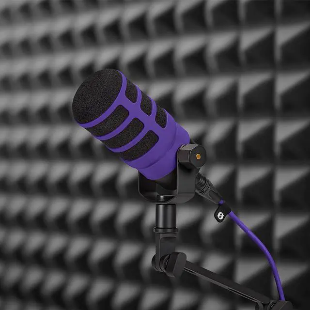 Alt view image 3 of 3 - Rode Rode WS14 Pop Filter for PodMic, Purple
