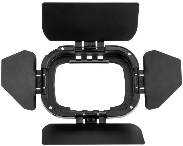 Alt view image 4 of 7 - Flashpoint Barndoor Kit For The eVOLV 200 Fresnel Head #P.00.13