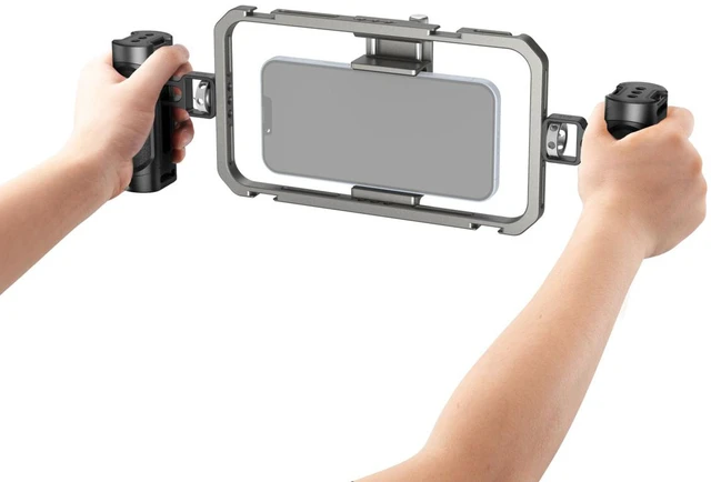 Alt view image 2 of 6 - SmallRig All-In-One Video Kit Basic for Smartphone Vlogging Live Streaming