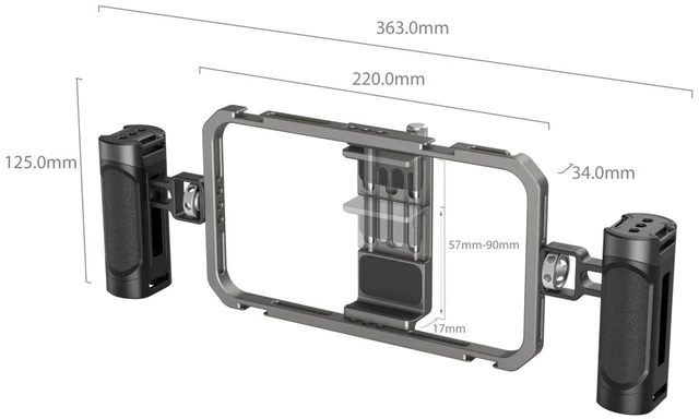 Alt view image 4 of 6 - SmallRig All-In-One Video Kit Basic for Smartphone Vlogging Live Streaming