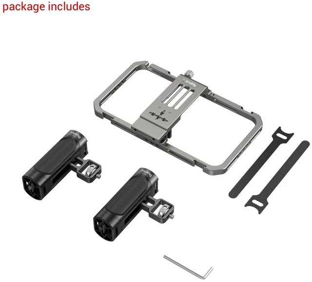 Alt view image 6 of 6 - SmallRig All-In-One Video Kit Basic for Smartphone Vlogging Live Streaming