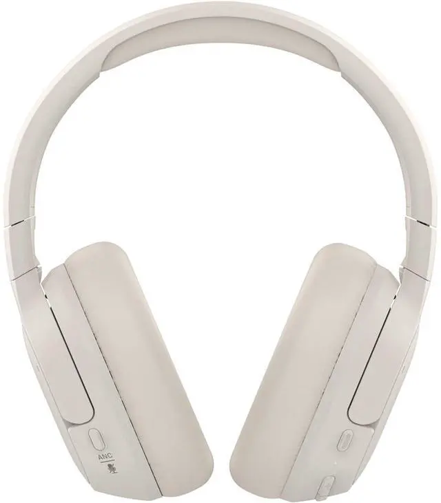 Alt view image 3 of 7 - Belkin SoundForm Isolate Wireless Active Noise Cancelling Closed-Back Over-Ear Headphones, Sand