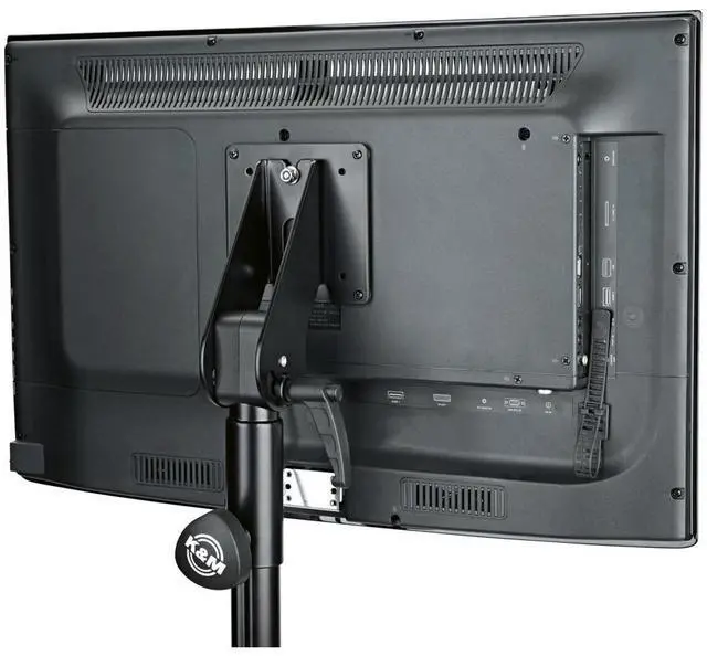 Alt view image 2 of 2 - K&M 19615 Adapter Plate for VESA MIS-D 75x100mm Monitors, Black