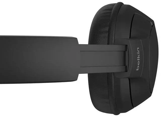 Alt view image 10 of 13 - Belkin SoundForm Surround Wireless Over-Ear Headphones - Black