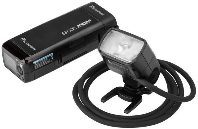 Alt view image 7 of 7 - Flashpoint XP-200 V2 Portable 200ws Extension FlashHead For The eVOLV 200 and the Twin Head (Godox EC200)