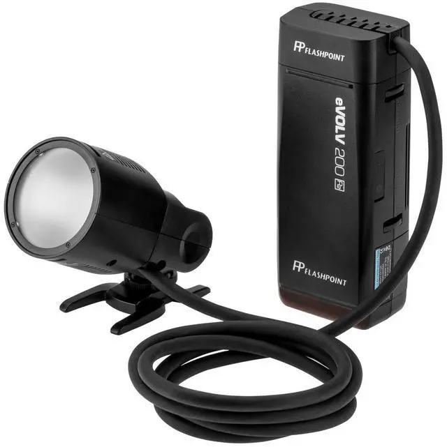 Alt view image 6 of 7 - Flashpoint XP-200 V2 Portable 200ws Extension FlashHead For The eVOLV 200 and the Twin Head (Godox EC200)