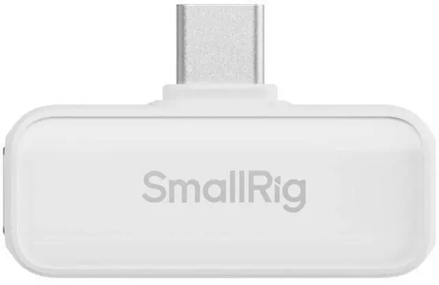 Alt view image 6 of 7 - SmallRig SmallRig S 60 Wireless Microphone, White