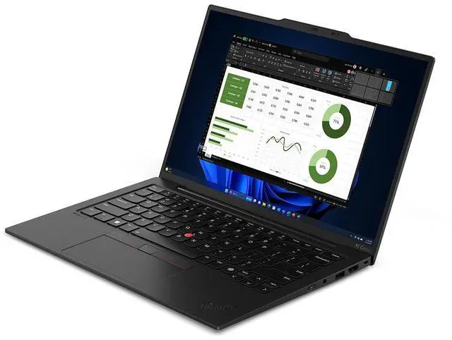 Alt view image 16 of 19 - Lenovo ThinkPad X1 Carbon 14.0" Intel Core Ultra 5 125U 16GB Memory 512GB SSD Windows 11 Pro 21KC00A0US