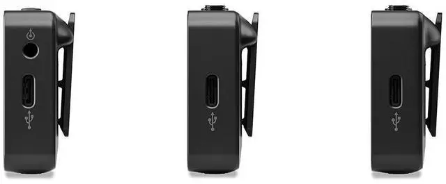 Alt view image 11 of 14 - RODE Microphone Wireless GO (Gen 3) 2-Person Compact Digital Wireless Microphone System/Recorder (2.4 GHz, Black)